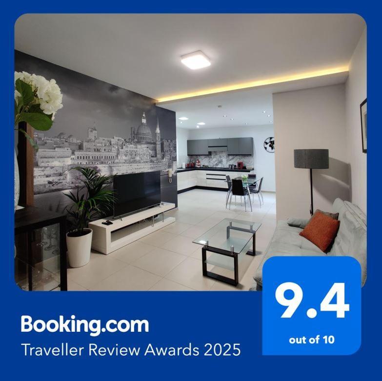 Depiro Point Deluxe - Modern, Designer Apartment 2 Minutes Away From Popular Sliema Seafront Zewnętrze zdjęcie